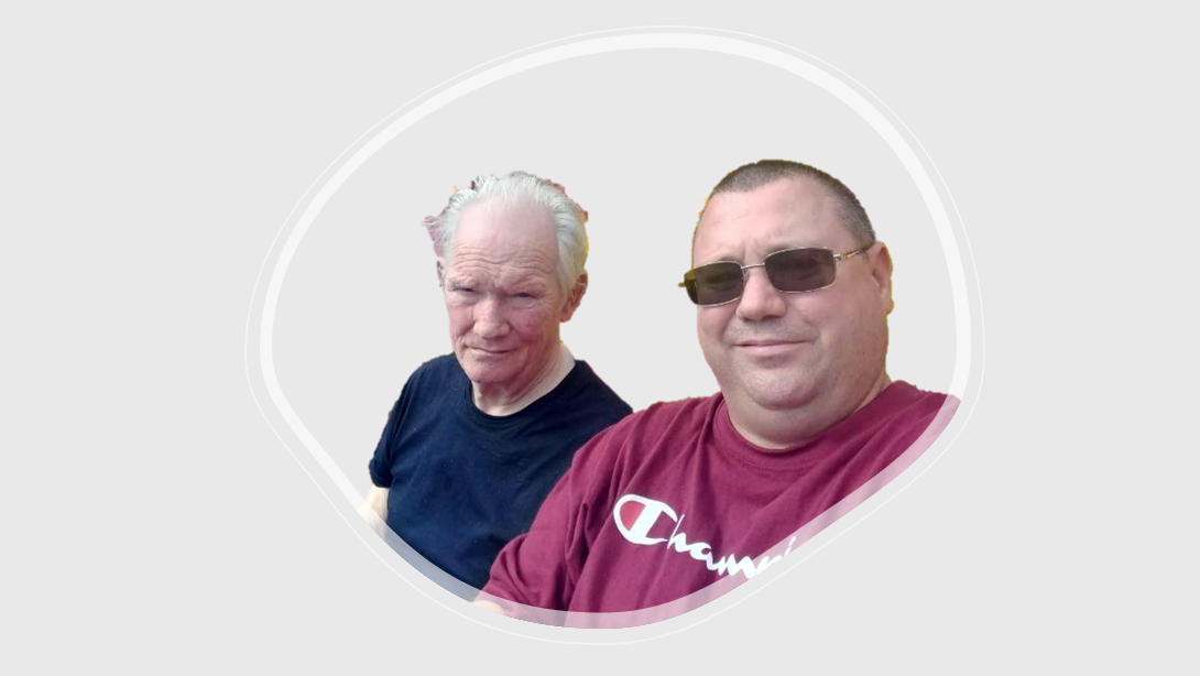 Kenny and Richard